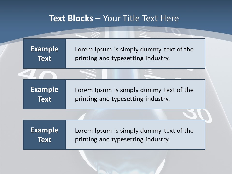 Elderly White Human PowerPoint Template