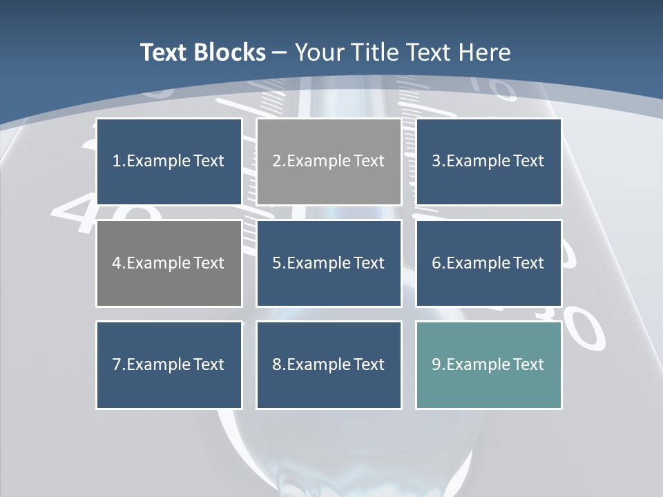 Elderly White Human PowerPoint Template