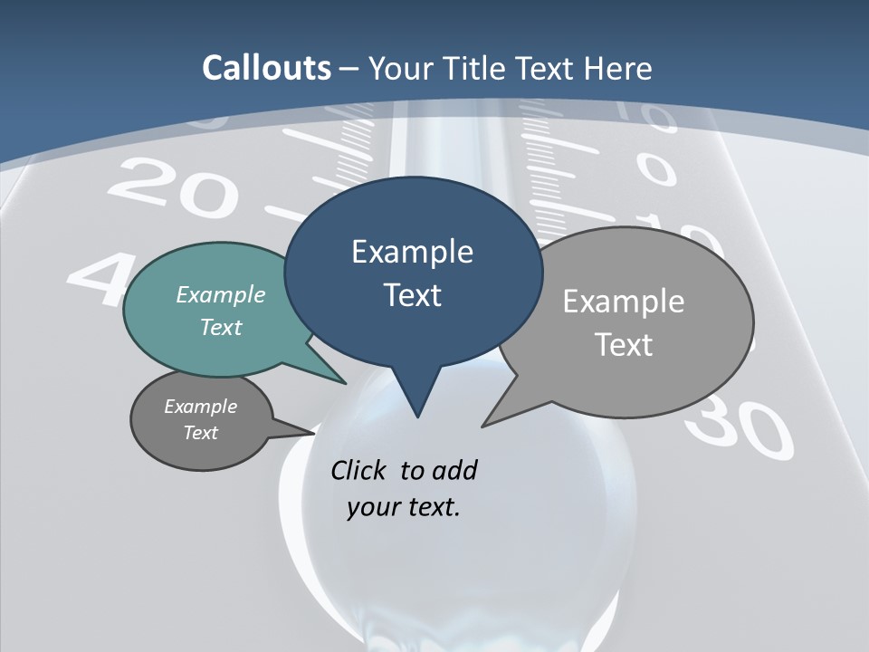 Elderly White Human PowerPoint Template