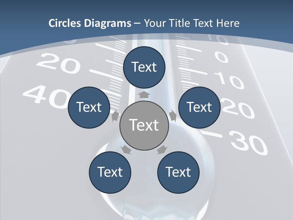 Elderly White Human PowerPoint Template