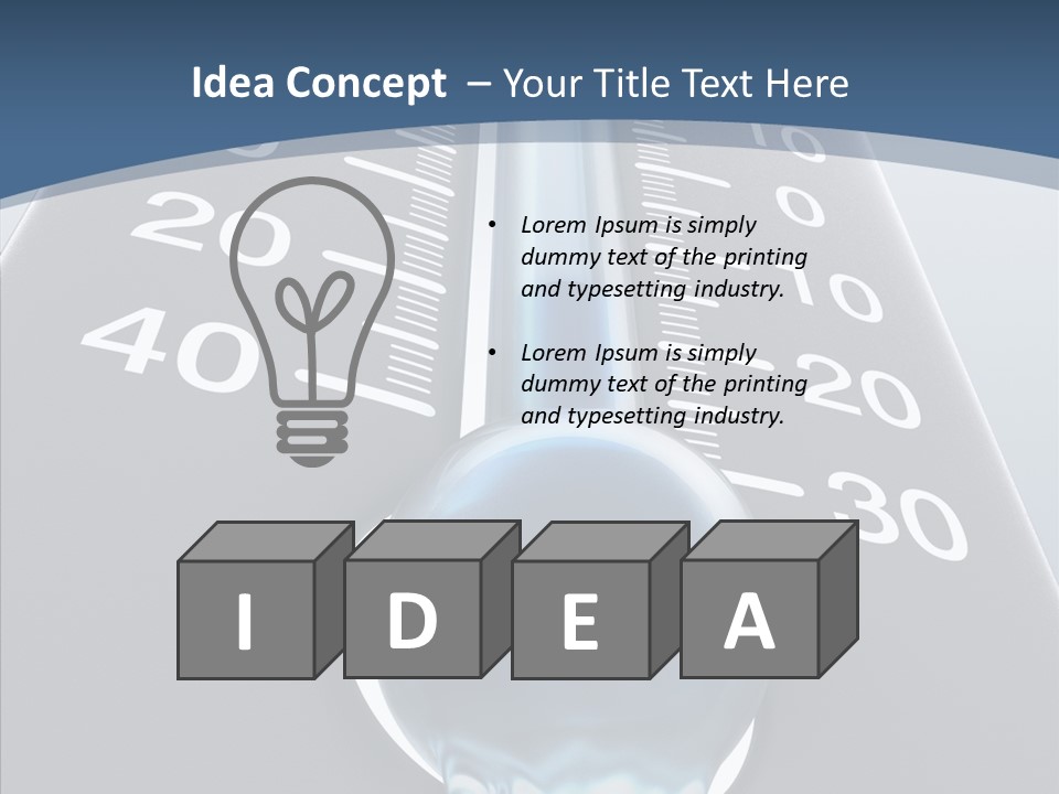 Elderly White Human PowerPoint Template