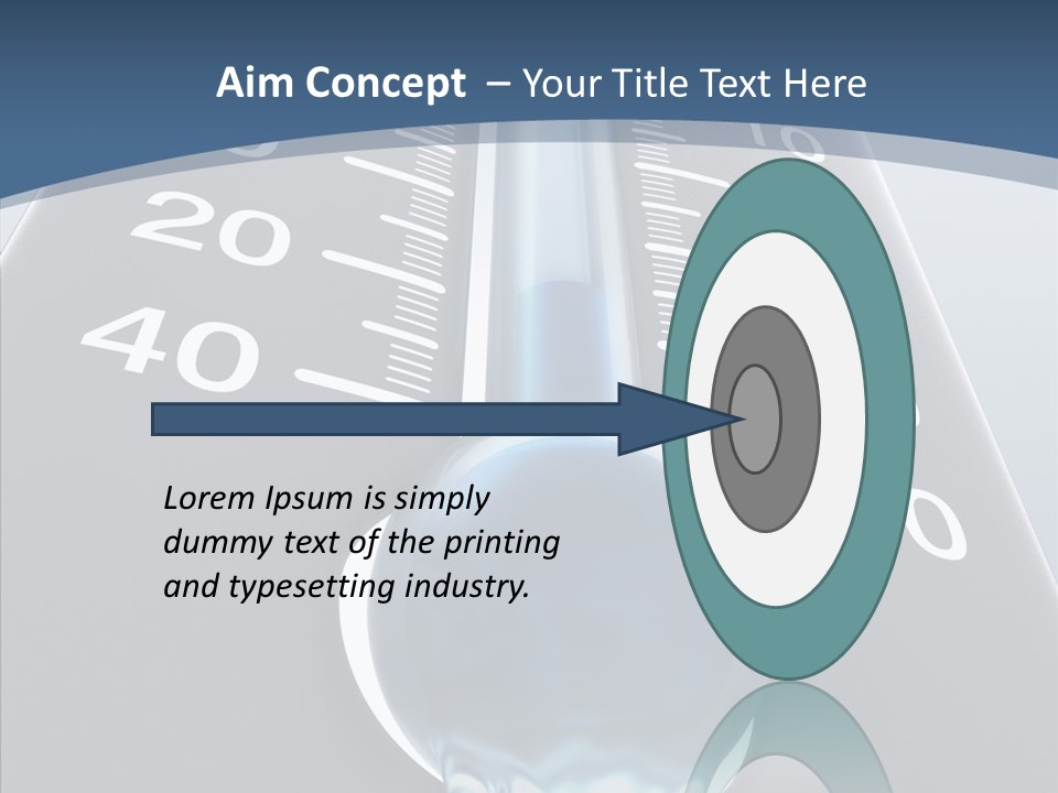 Elderly White Human PowerPoint Template