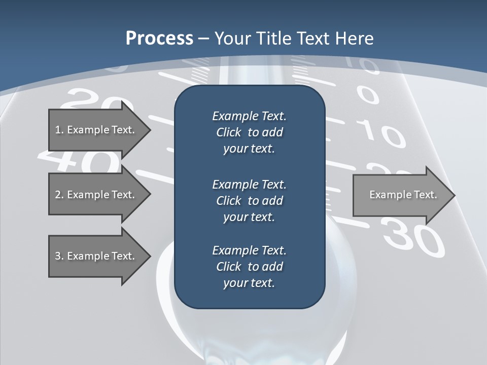 Elderly White Human PowerPoint Template