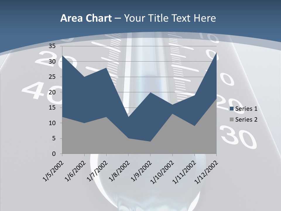 Elderly White Human PowerPoint Template