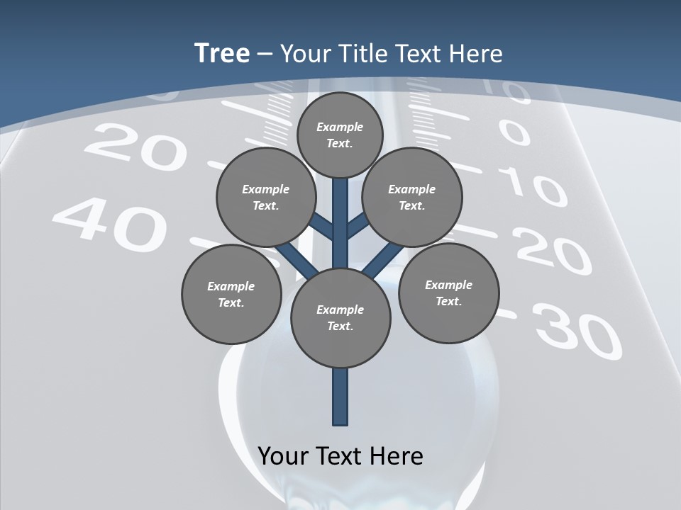 Elderly White Human PowerPoint Template