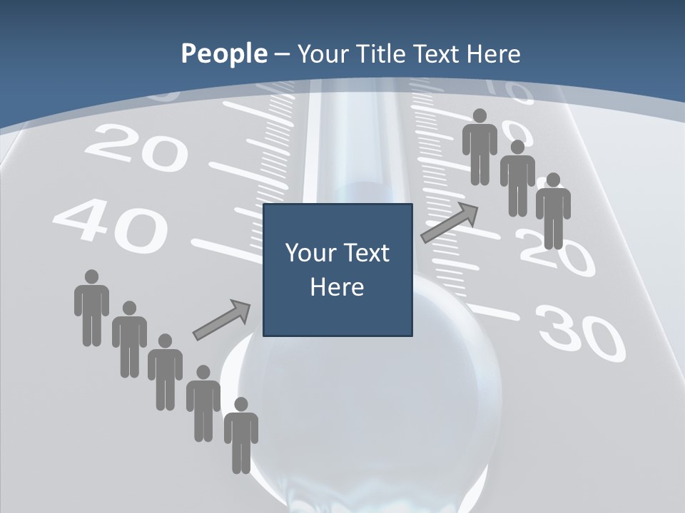 Elderly White Human PowerPoint Template