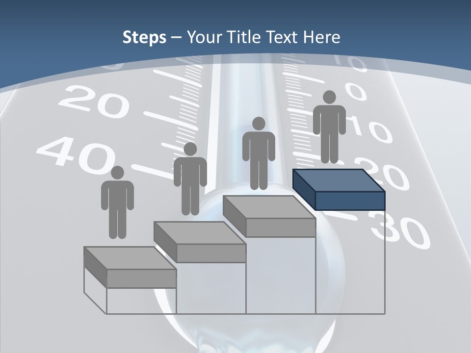 Elderly White Human PowerPoint Template