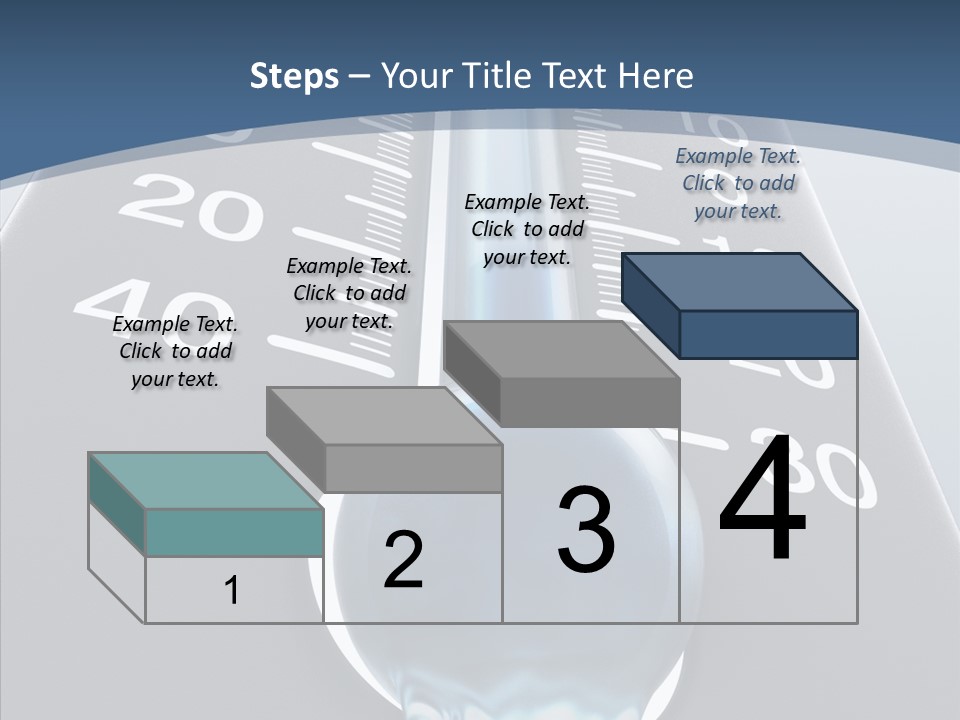 Elderly White Human PowerPoint Template