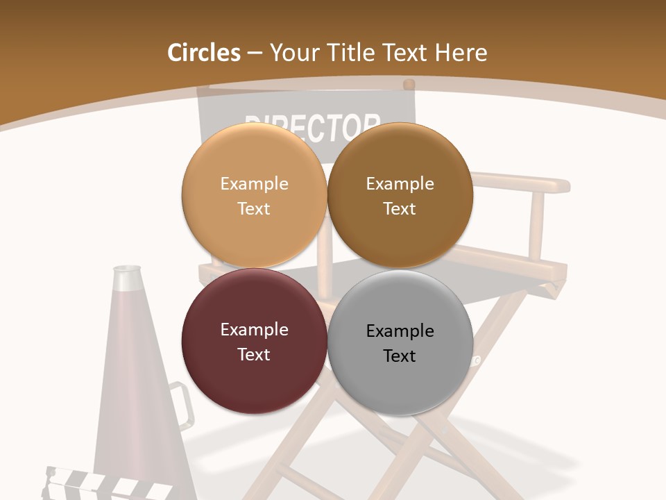 Aging Finger Women PowerPoint Template