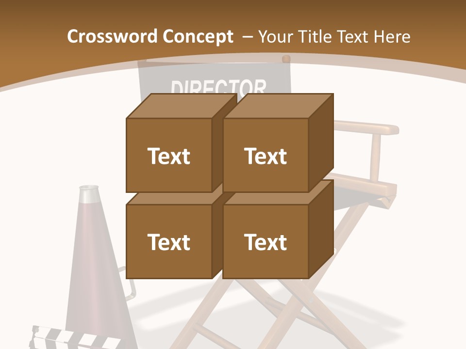 Aging Finger Women PowerPoint Template