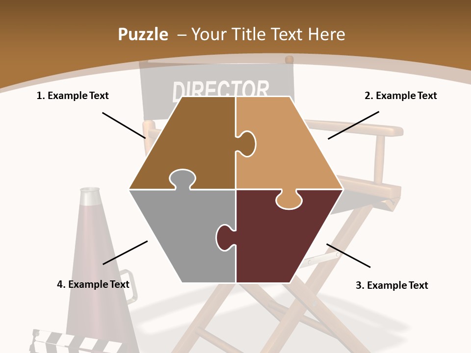 Aging Finger Women PowerPoint Template