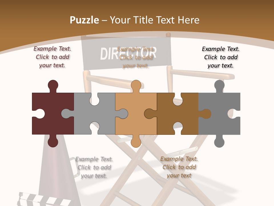 Aging Finger Women PowerPoint Template