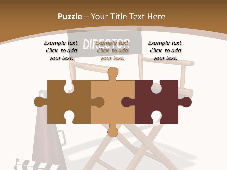 Aging Finger Women PowerPoint Template