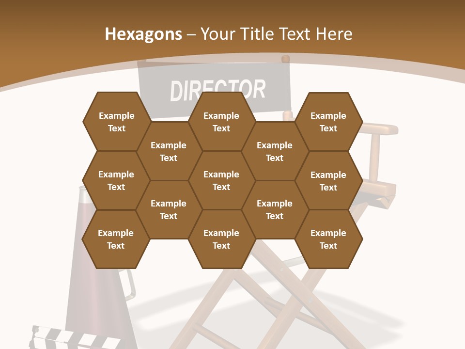 Aging Finger Women PowerPoint Template