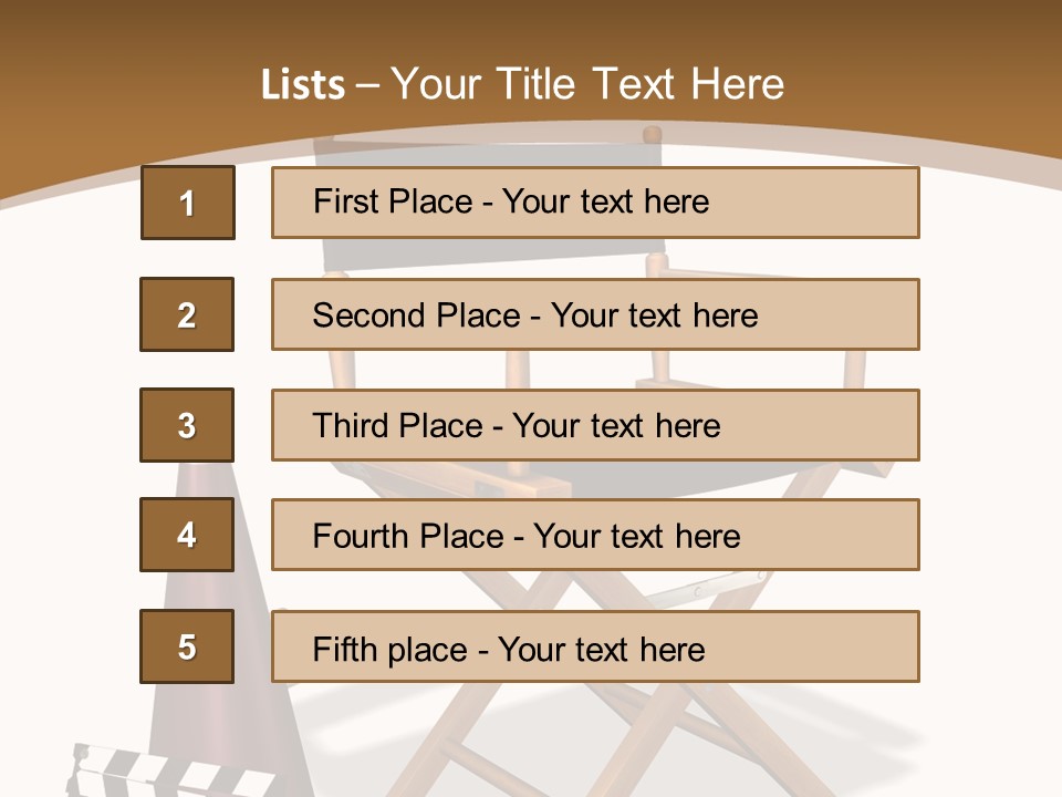 Aging Finger Women PowerPoint Template