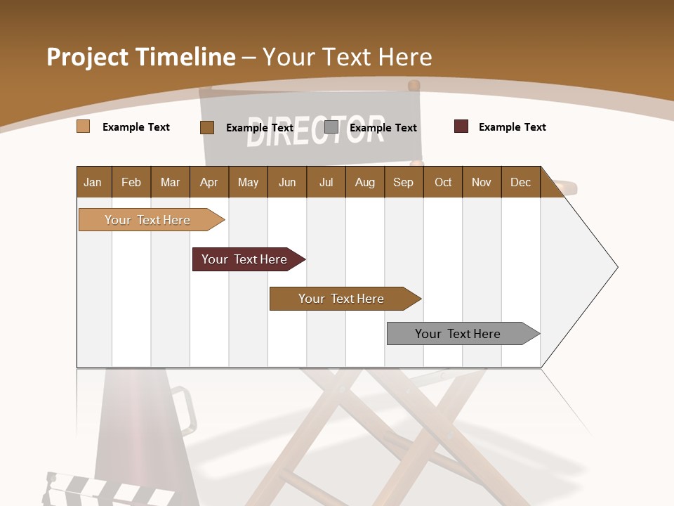 Aging Finger Women PowerPoint Template