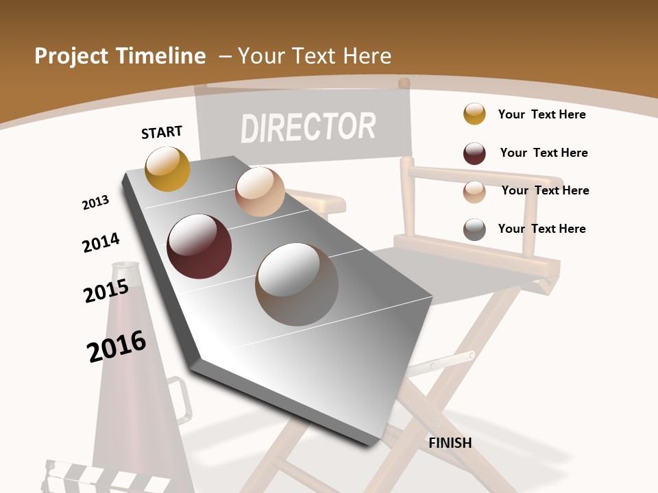 Aging Finger Women PowerPoint Template