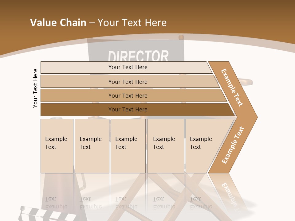 Aging Finger Women PowerPoint Template