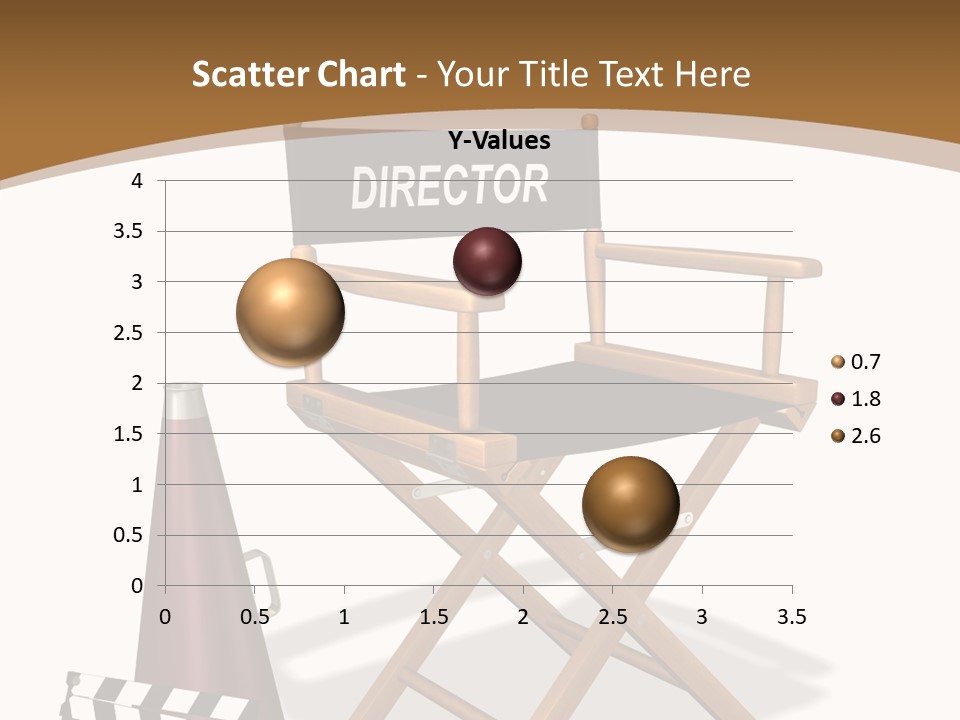 Aging Finger Women PowerPoint Template