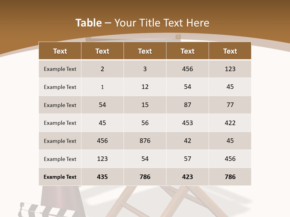 Aging Finger Women PowerPoint Template