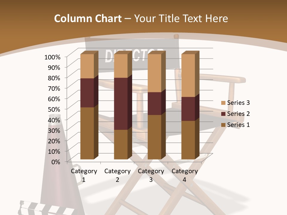 Aging Finger Women PowerPoint Template