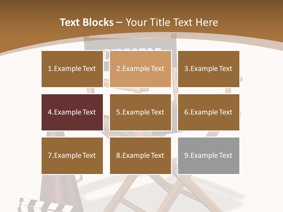 Aging Finger Women PowerPoint Template