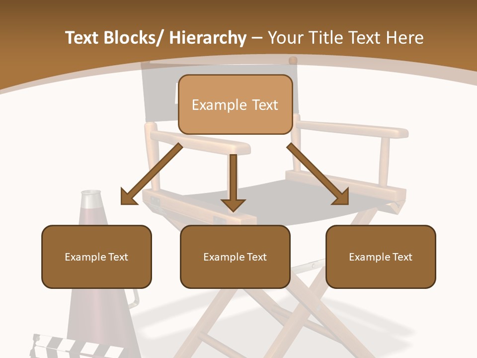 Aging Finger Women PowerPoint Template