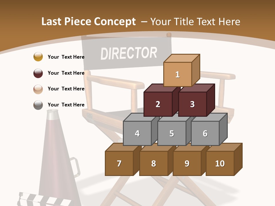 Aging Finger Women PowerPoint Template