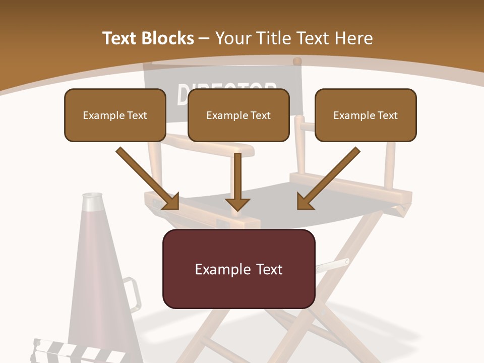 Aging Finger Women PowerPoint Template