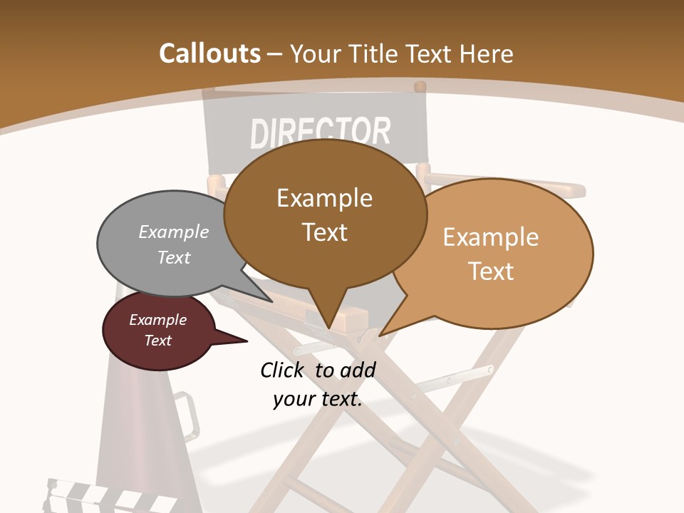 Aging Finger Women PowerPoint Template