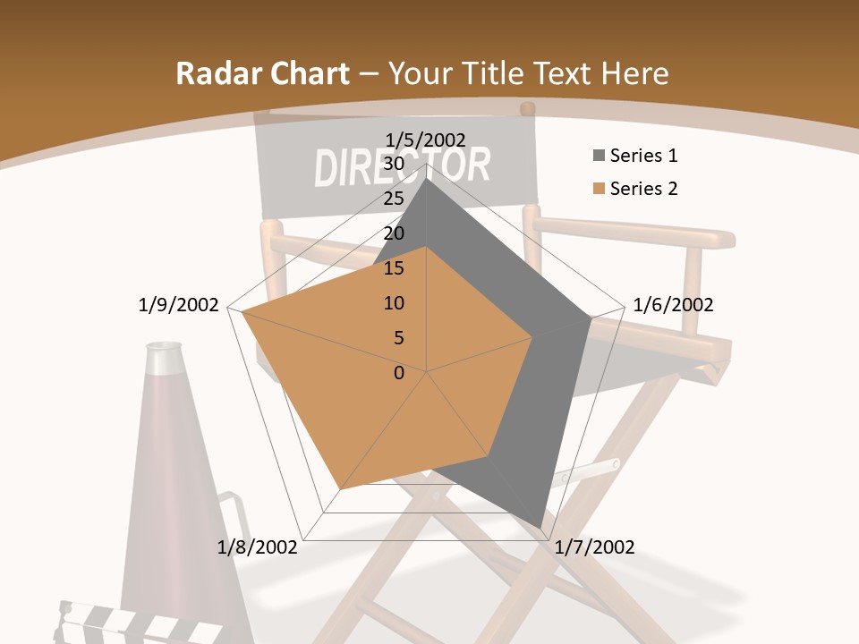 Aging Finger Women PowerPoint Template