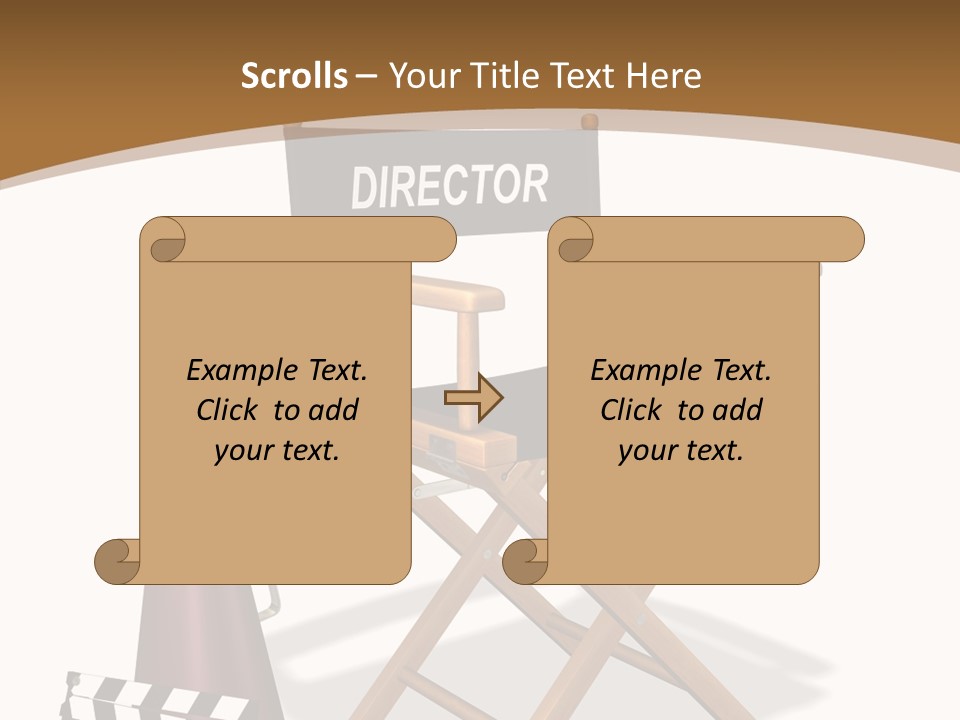 Aging Finger Women PowerPoint Template