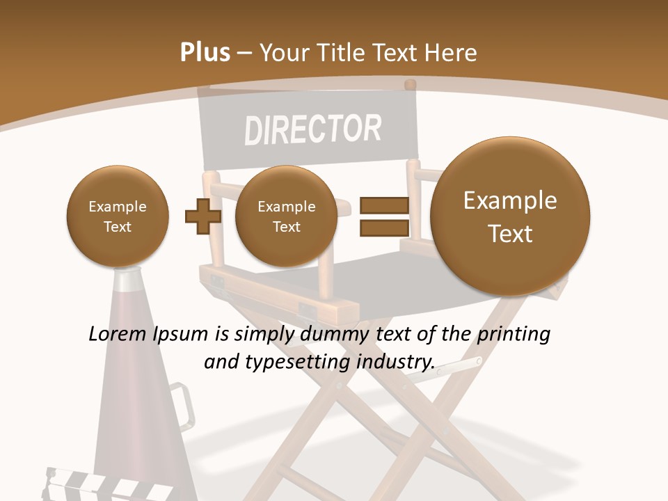 Aging Finger Women PowerPoint Template