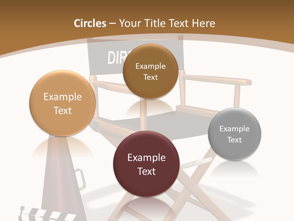 Aging Finger Women PowerPoint Template