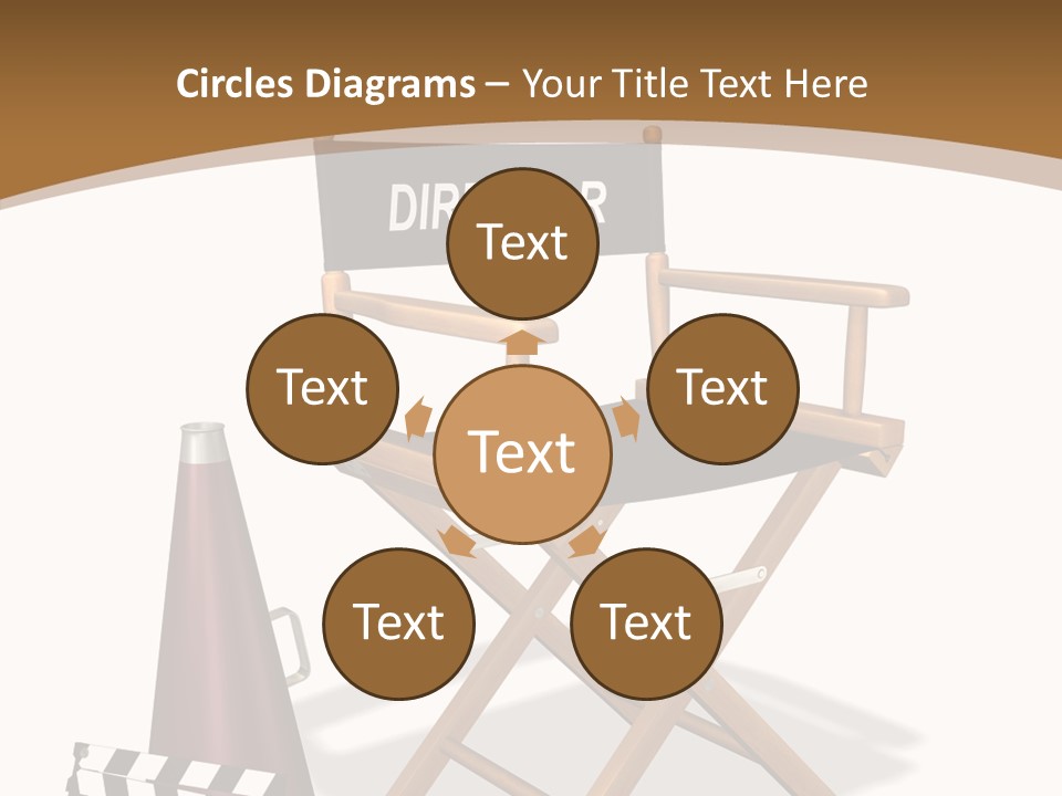 Aging Finger Women PowerPoint Template