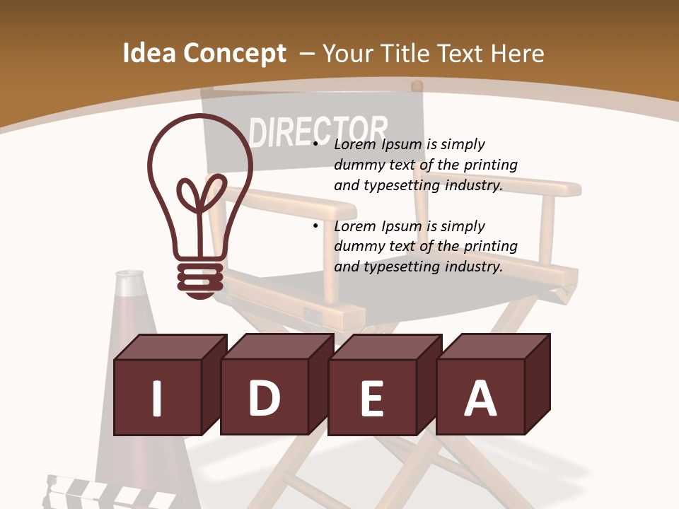 Aging Finger Women PowerPoint Template