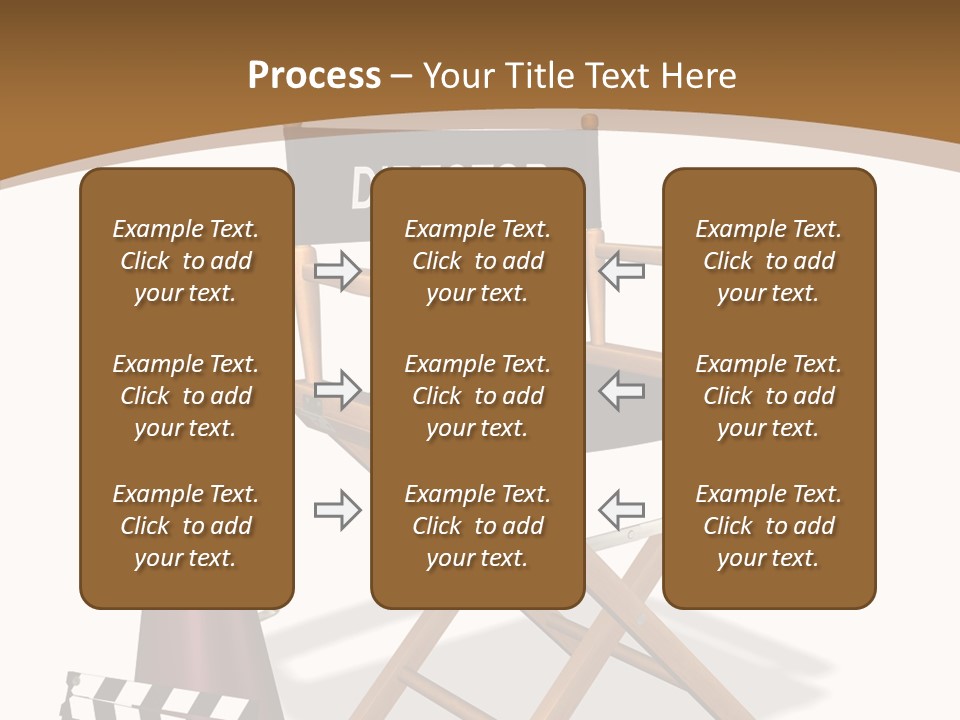 Aging Finger Women PowerPoint Template
