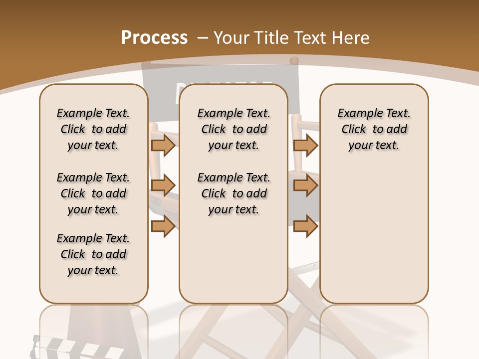 Aging Finger Women PowerPoint Template