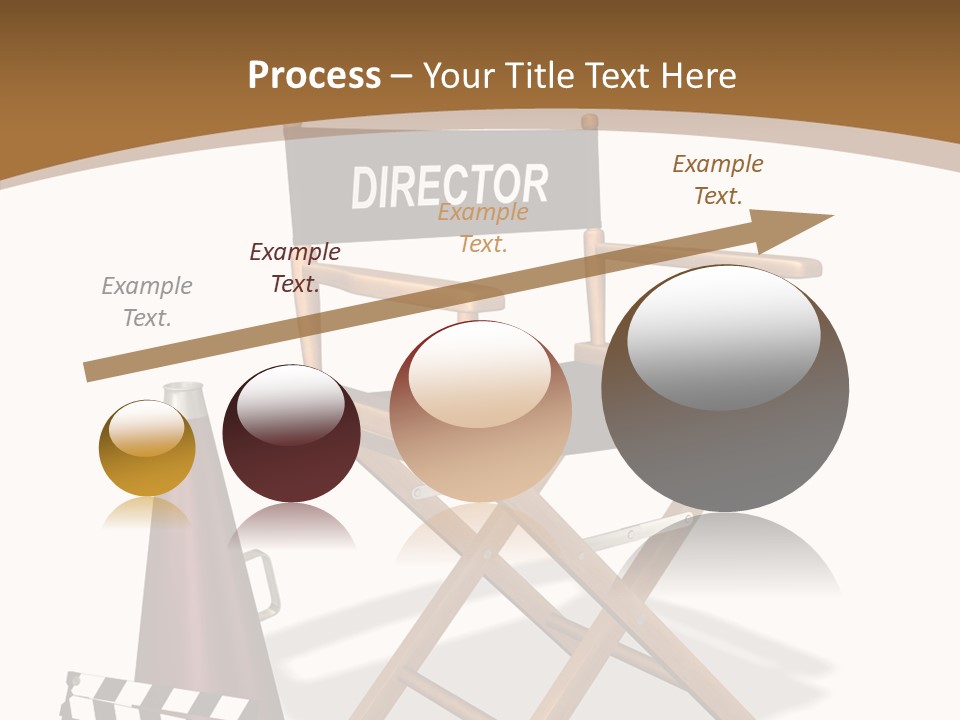 Aging Finger Women PowerPoint Template