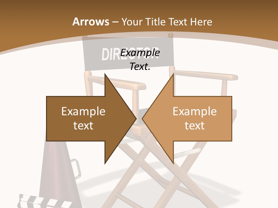 Aging Finger Women PowerPoint Template