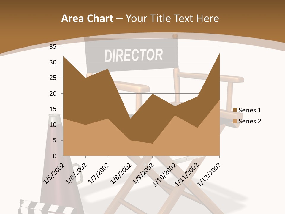 Aging Finger Women PowerPoint Template