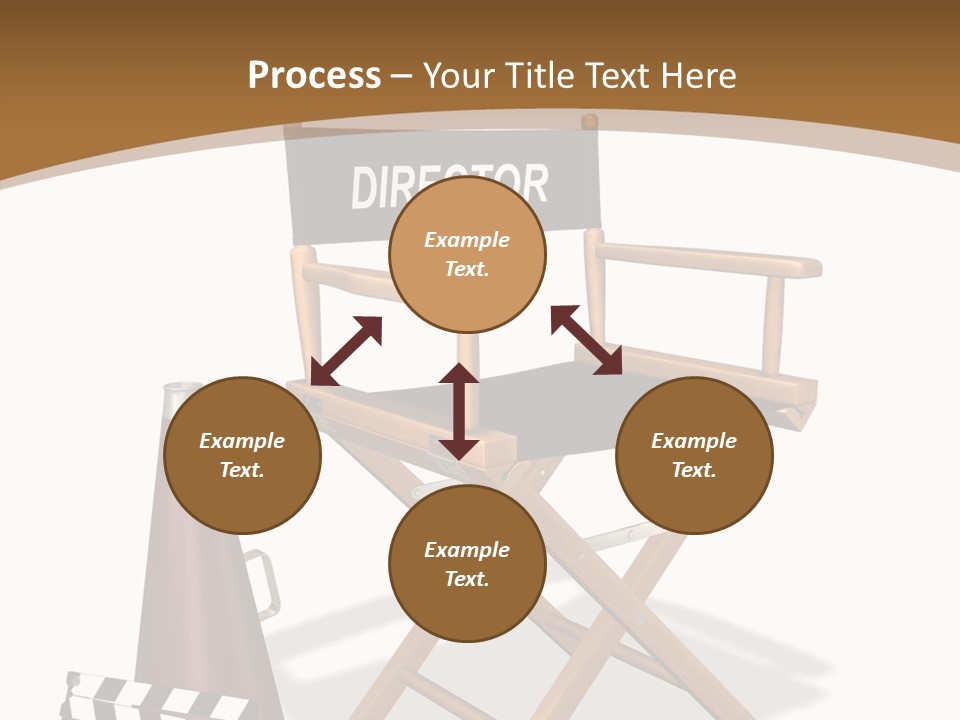 Aging Finger Women PowerPoint Template