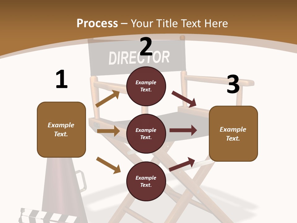 Aging Finger Women PowerPoint Template