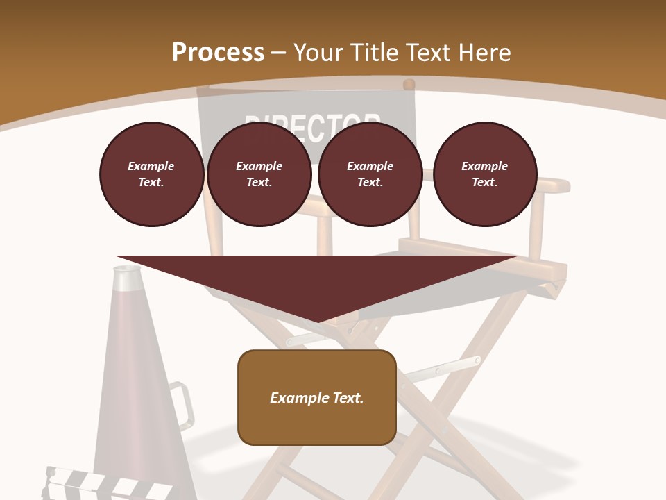 Aging Finger Women PowerPoint Template