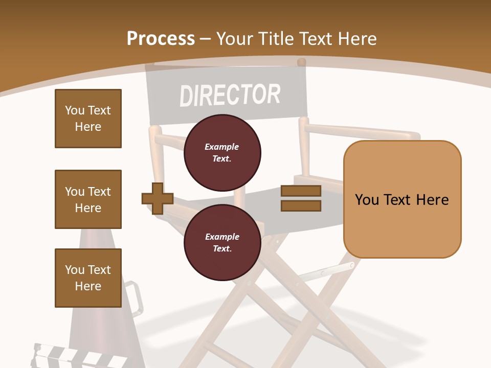 Aging Finger Women PowerPoint Template