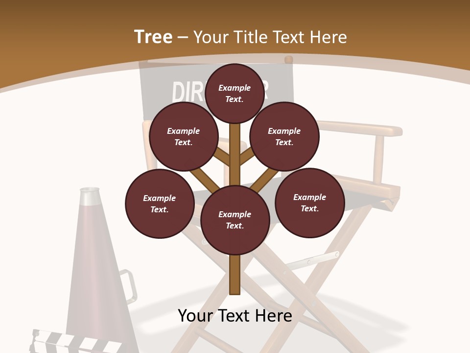 Aging Finger Women PowerPoint Template