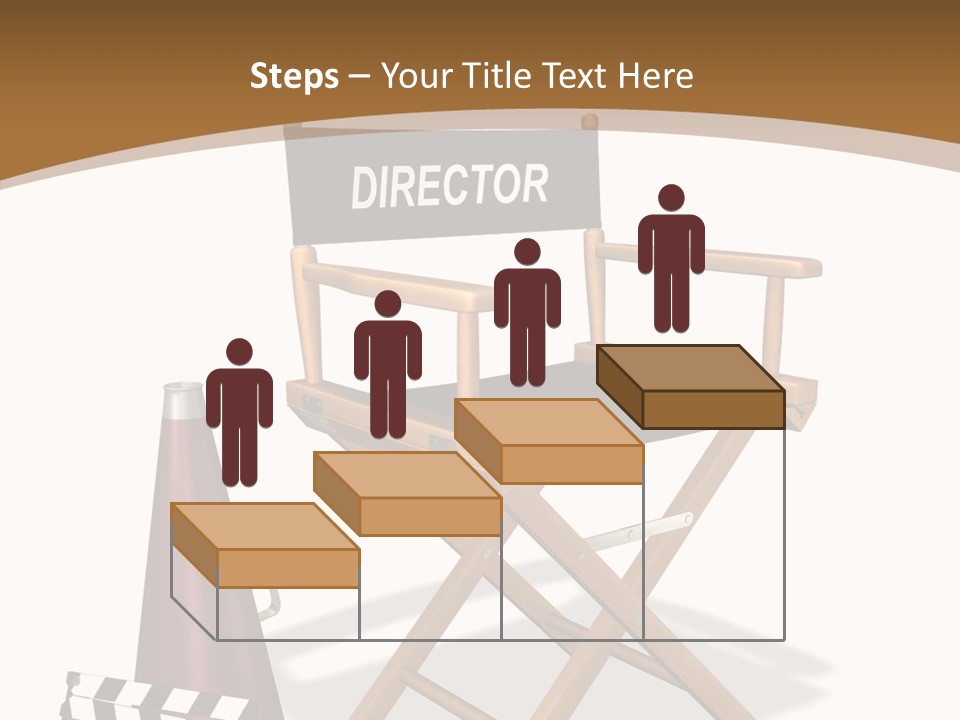 Aging Finger Women PowerPoint Template