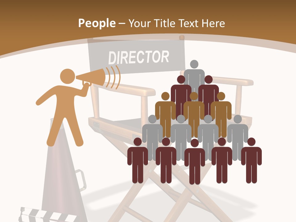 Aging Finger Women PowerPoint Template