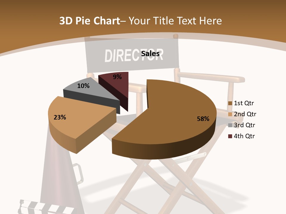 Aging Finger Women PowerPoint Template