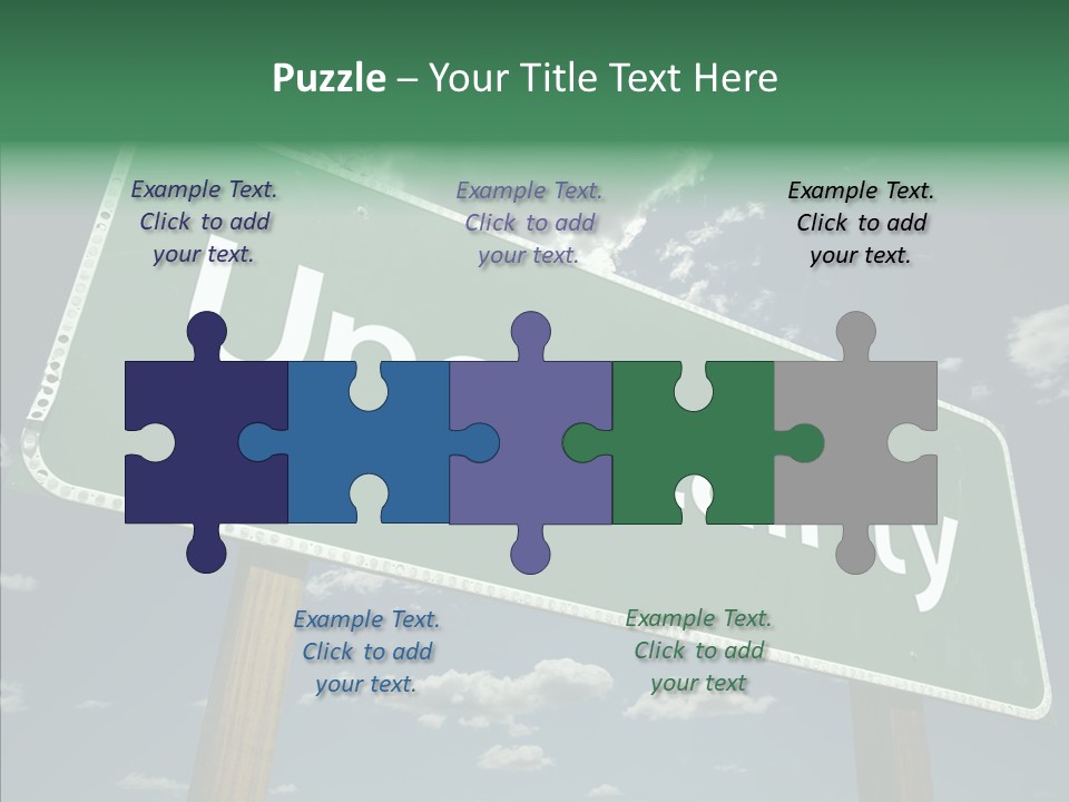 Assistance White Sharing PowerPoint Template